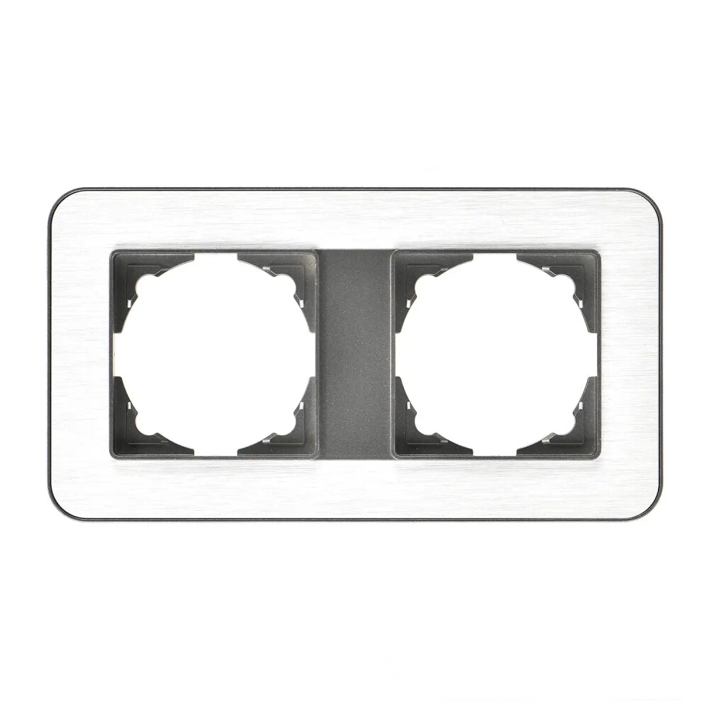 Radius Elements İkili Çerçeve, Füme / Silver Light - Günsan Elektrik
