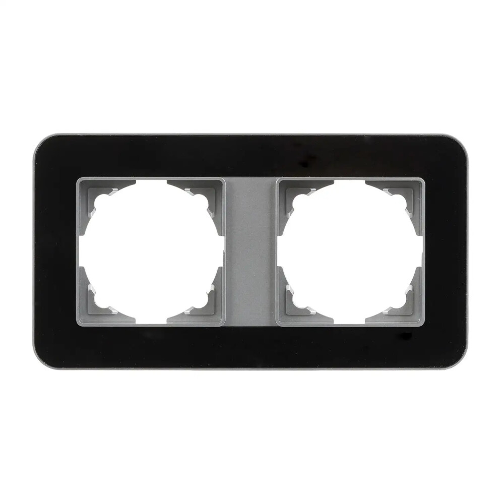 Radius Elements İkili Çerçeve, Gümüş / Jet Black - Günsan Elektrik