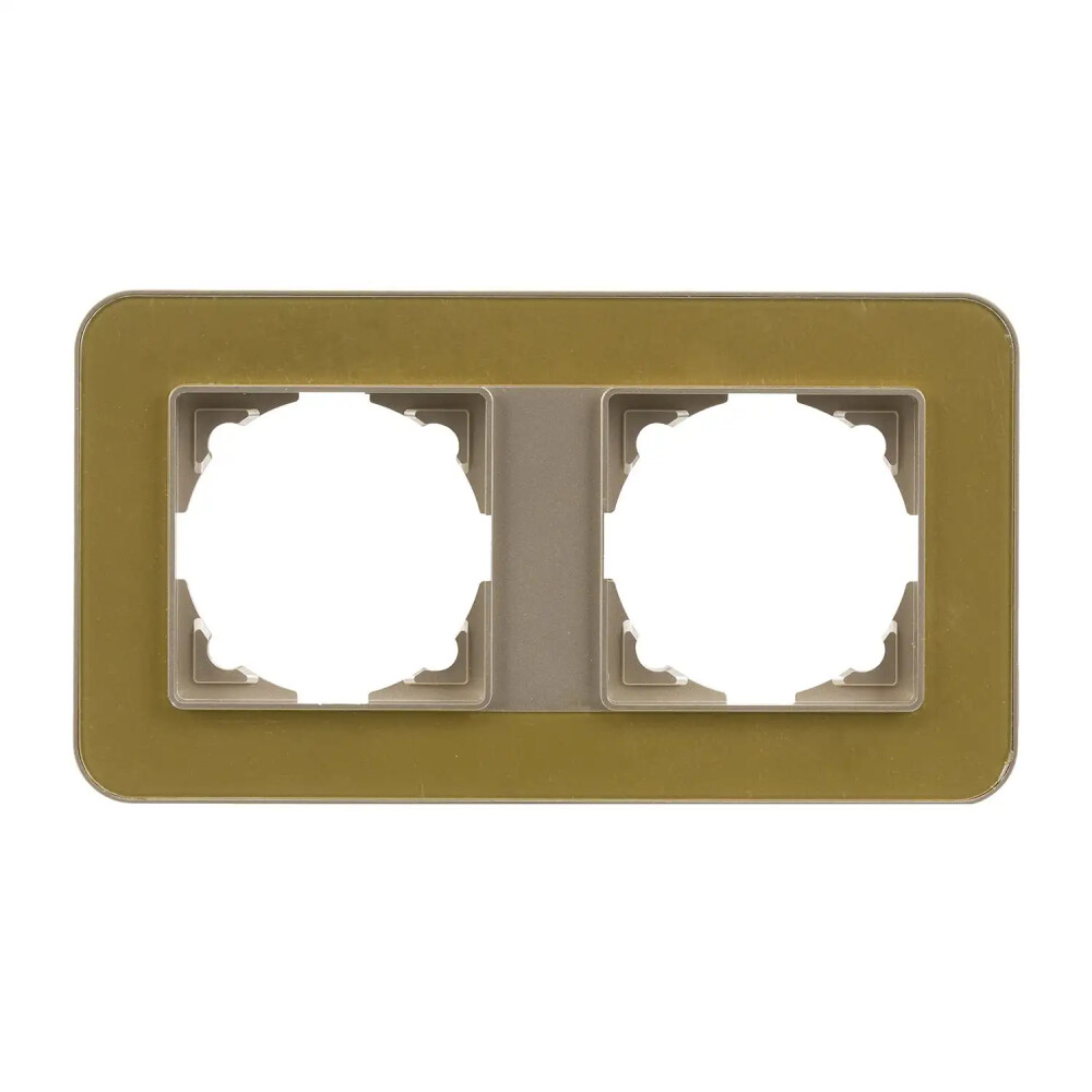 Radius Elements İkili Çerçeve, Metalik Bej / Pearl Gold - Günsan Elektrik