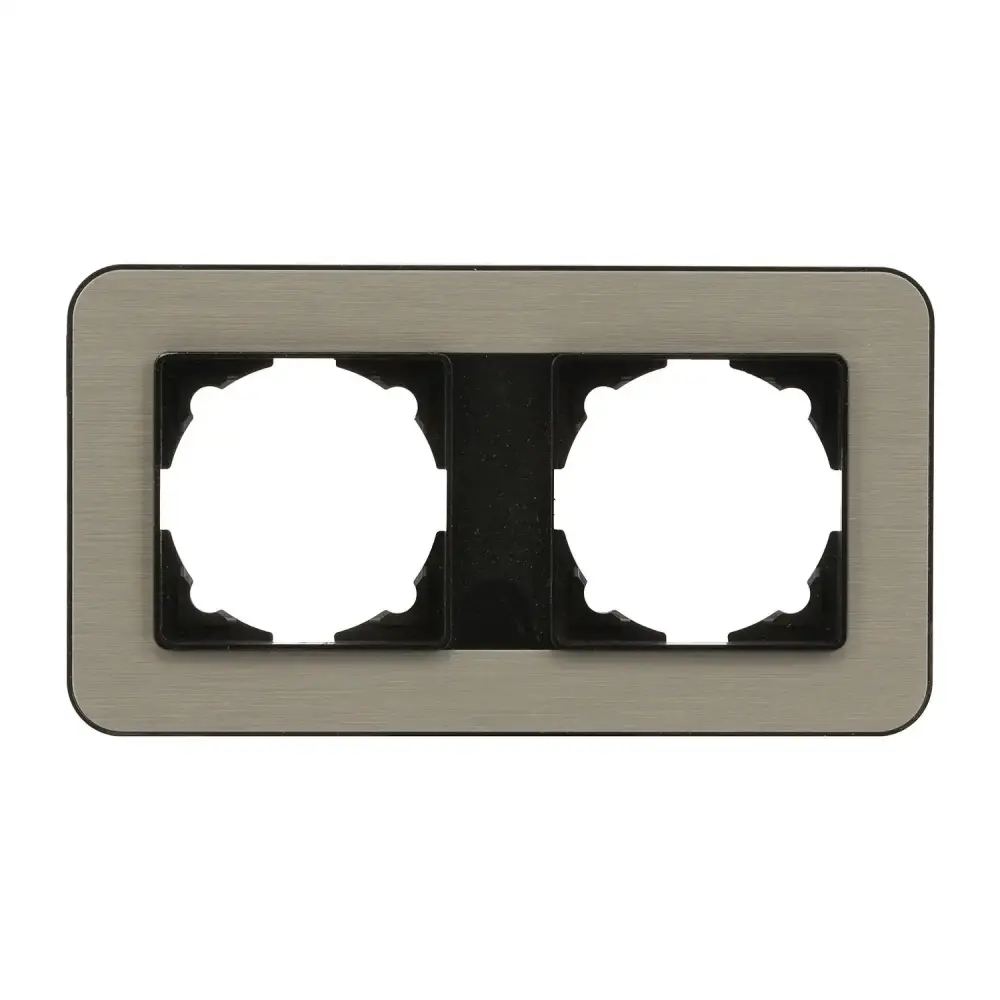 Radius Elements İkili Çerçeve, Metalik Siyah / Bronze - 1