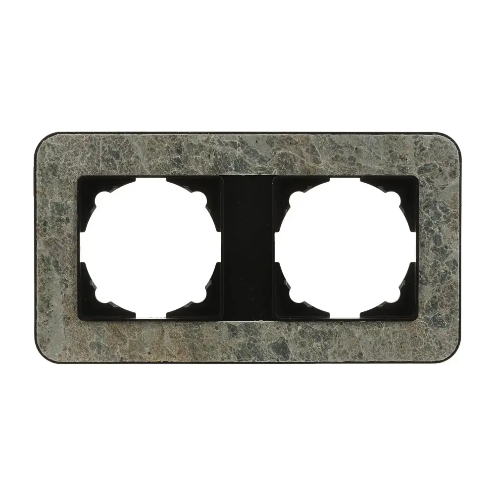 Radius Elements İkili Çerçeve, Metalik Siyah / Seagreen - Günsan