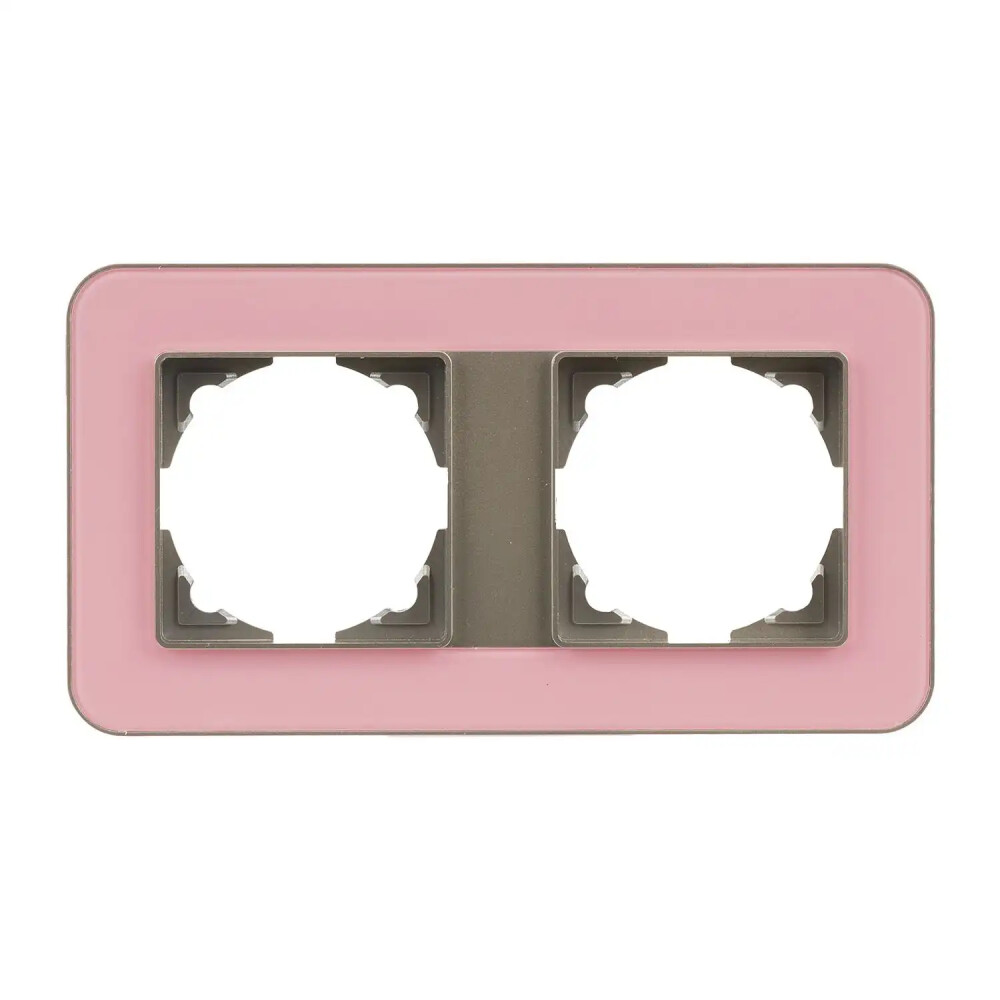 Radius Elements İkili Çerçeve, Mocha / Powdery Pink - Günsan Elektrik