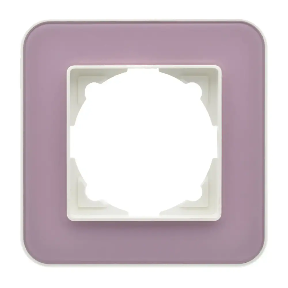 Radius Elements Tekli Çerçeve, Fildişi Beyazı / Dusty Rose - 1