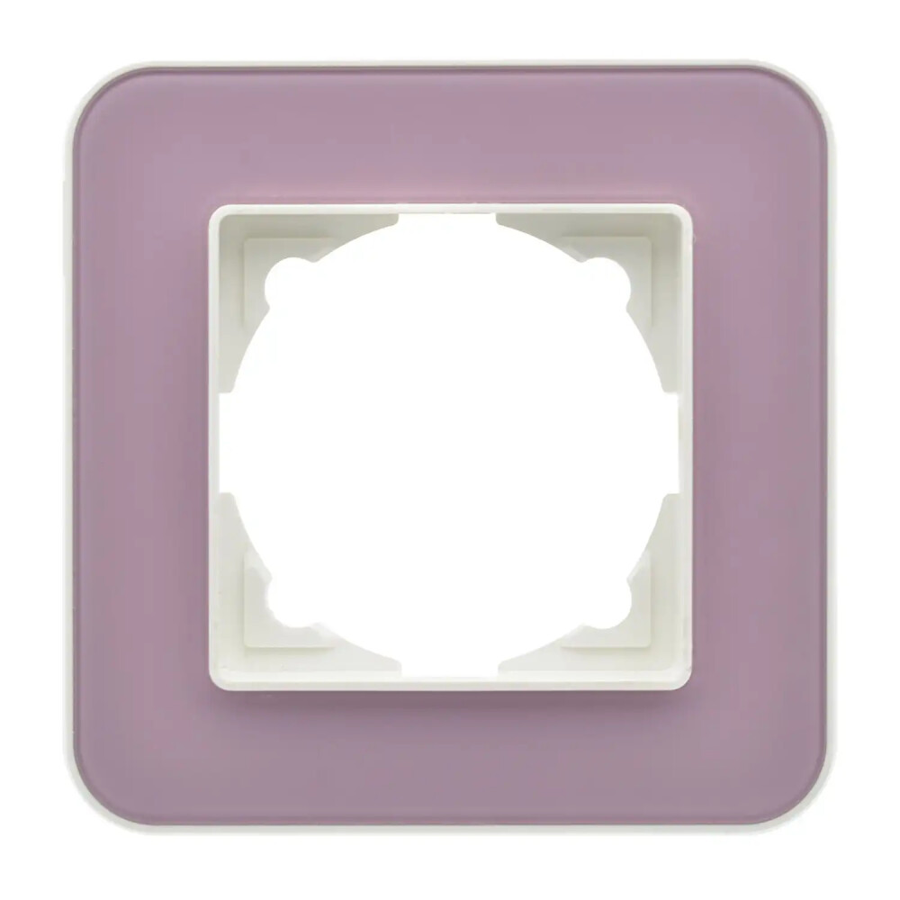 Radius Elements Tekli Çerçeve, Fildişi Beyazı / Dusty Rose - Günsan Elektrik