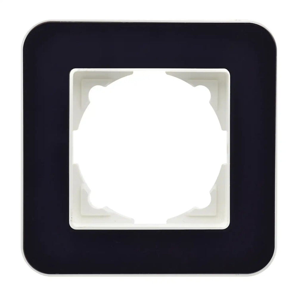 Radius Elements Tekli Çerçeve, Fildişi Beyazı / Jet Black - Günsan Elektrik