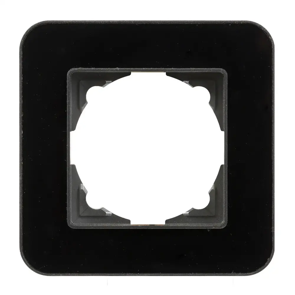 Radius Elements Tekli Çerçeve, Füme / Jet Black - Günsan