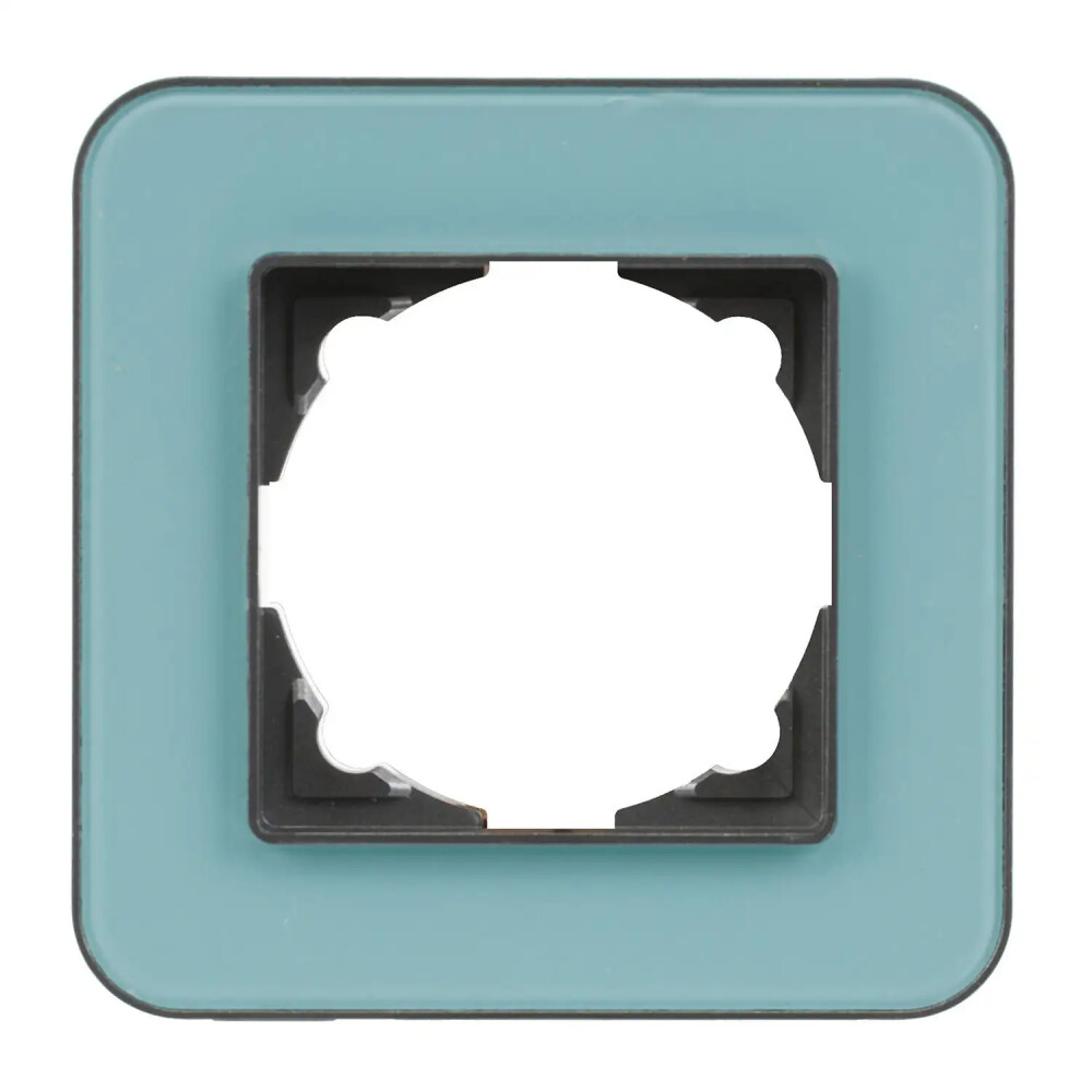 Radius Elements Tekli Çerçeve, Füme / Pastel Green - Günsan Elektrik