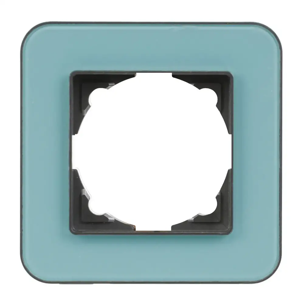 Radius Elements Tekli Çerçeve, Füme / Pastel Green - 1