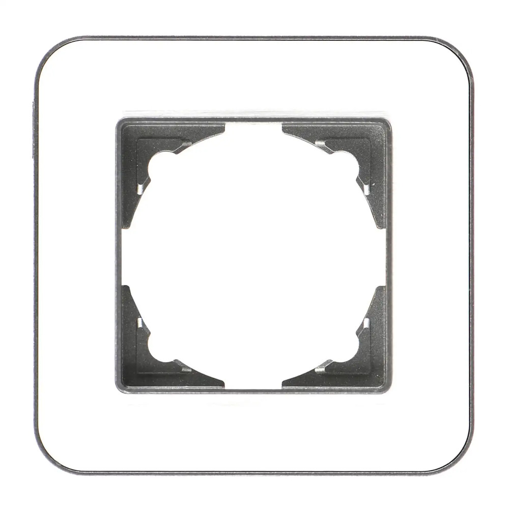 Radius Elements Tekli Çerçeve, Füme / Silver Light - Günsan Elektrik