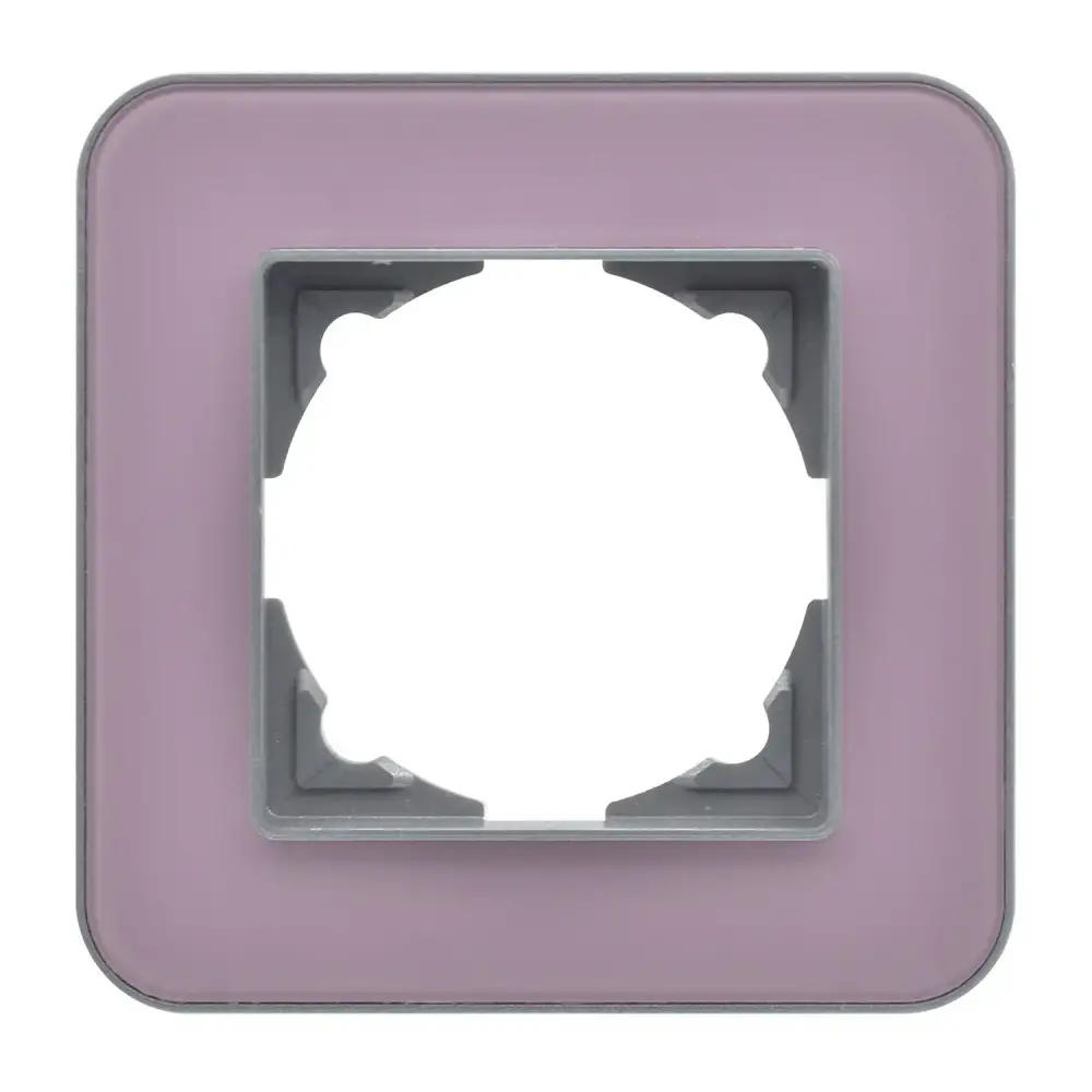 Radius Elements Tekli Çerçeve, Gümüş / Dusty Rose - Günsan
