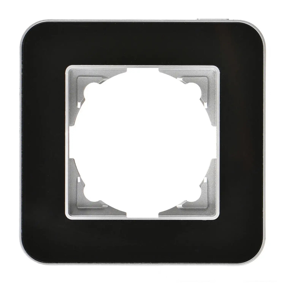 Radius Elements Tekli Çerçeve, Gümüş / Jet Black - Günsan Elektrik