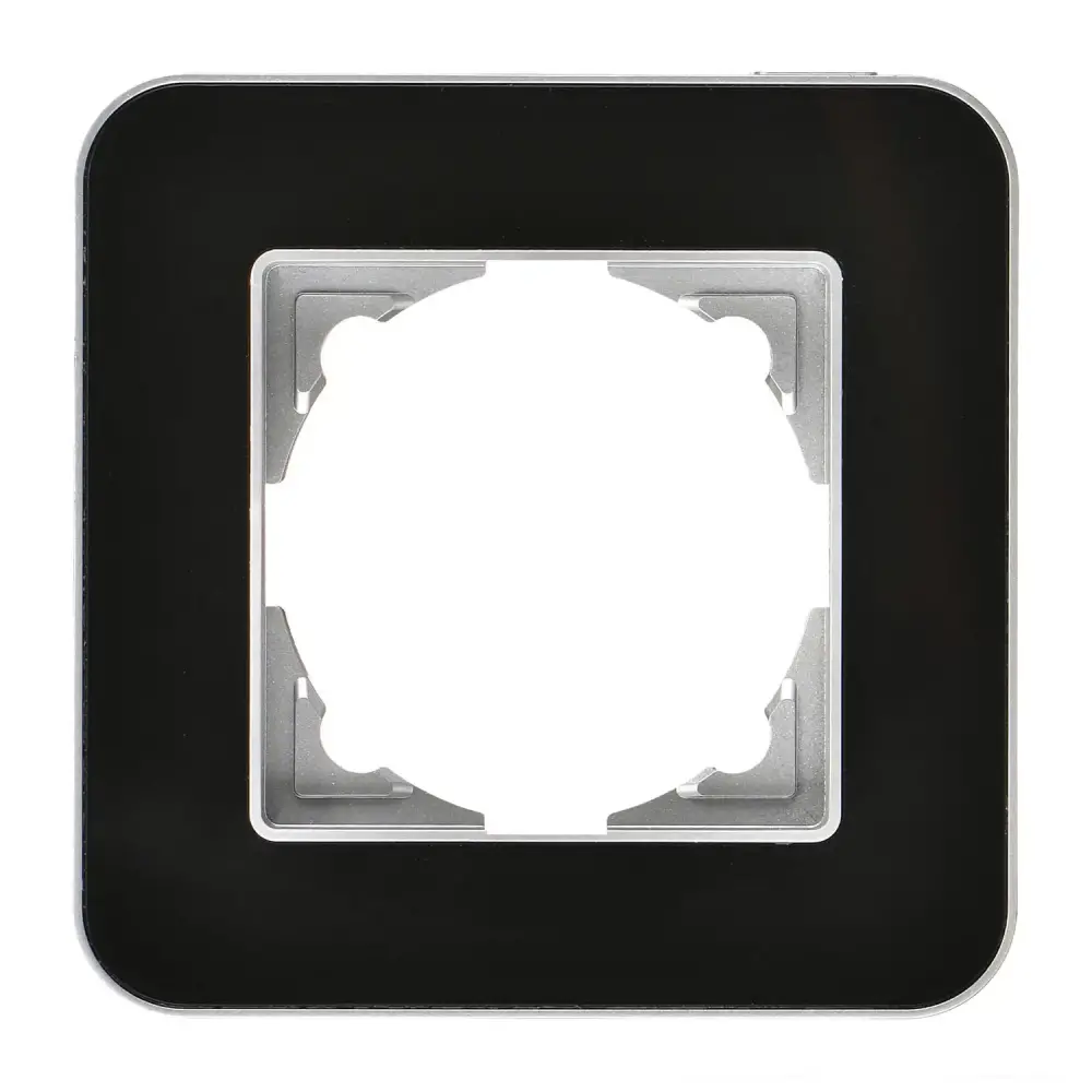 Radius Elements Tekli Çerçeve, Gümüş / Jet Black - 1