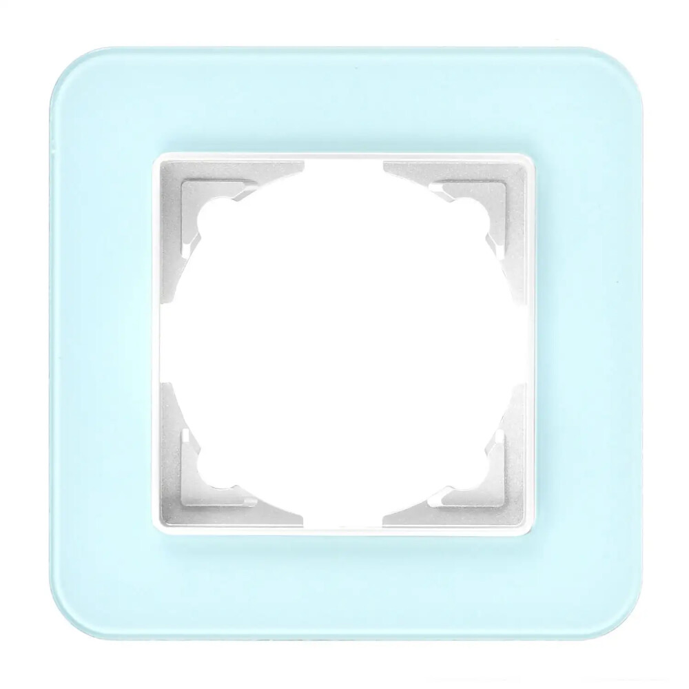 Radius Elements Tekli Çerçeve, Gümüş / Pastel Green - Günsan Elektrik