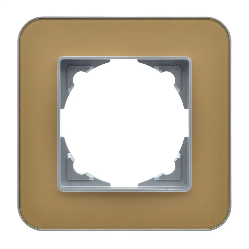 Radius Elements Tekli Çerçeve, Gümüş / Pearl Gold - Günsan Elektrik