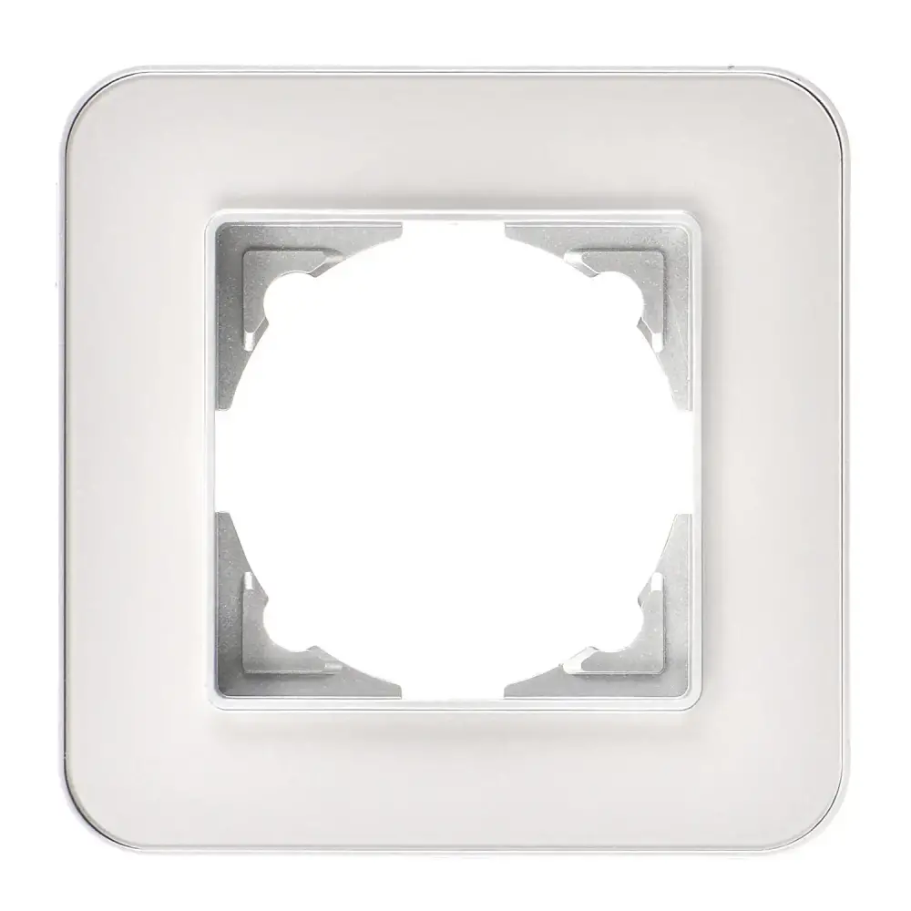 Radius Elements Tekli Çerçeve, Gümüş / Pearl Silver - Günsan