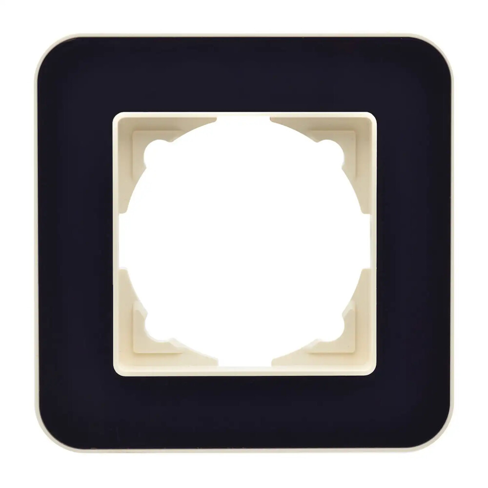 Radius Elements Tekli Çerçeve, Krem / Jet Black - Günsan Elektrik