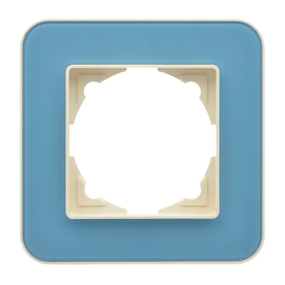 Radius Elements Tekli Çerçeve, Krem / Pastel Blue - Günsan Elektrik