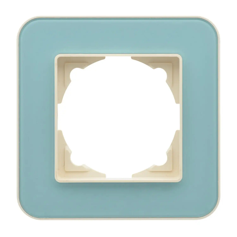 Radius Elements Tekli Çerçeve, Krem / Pastel Green - Günsan Elektrik