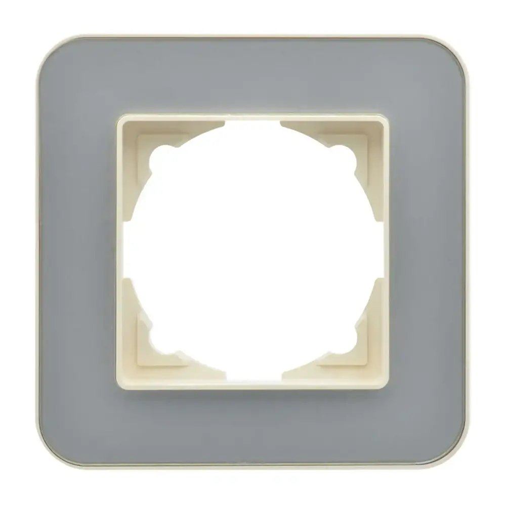 Radius Elements Tekli Çerçeve, Krem / Pearl Silver - 1