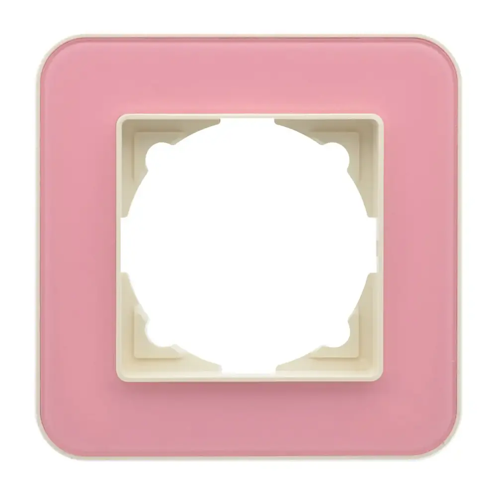 Radius Elements Tekli Çerçeve, Krem / Powdery Pink - 1