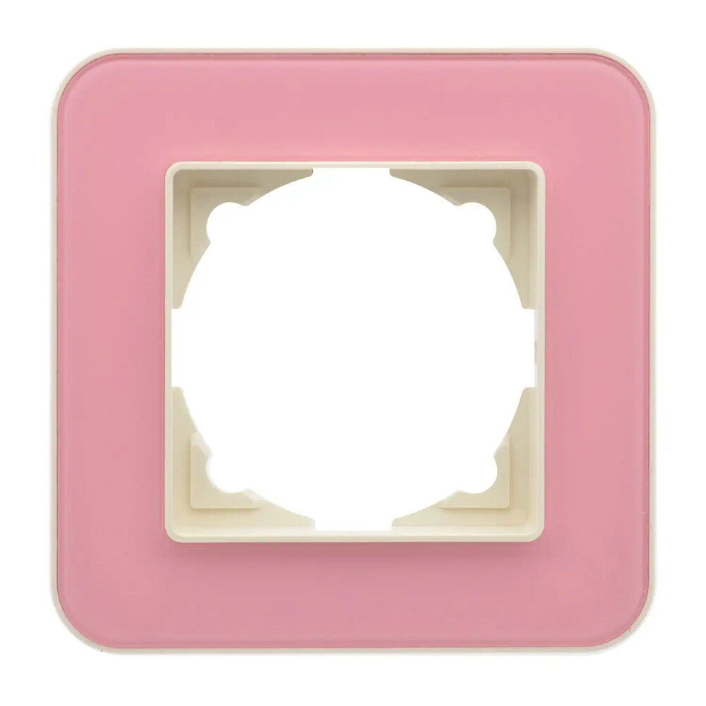 Radius Elements Tekli Çerçeve, Krem / Powdery Pink - Günsan Elektrik