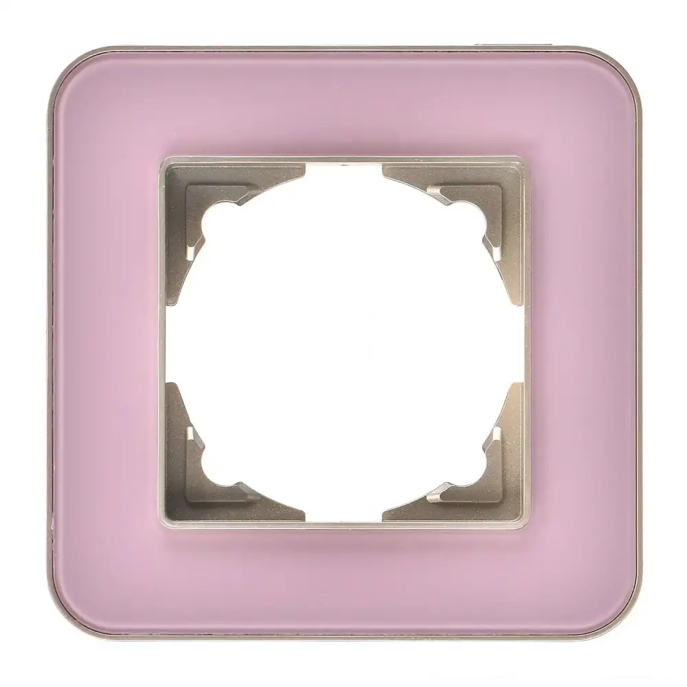 Radius Elements Tekli Çerçeve, Metalik Bej / Powdery Pink - Günsan