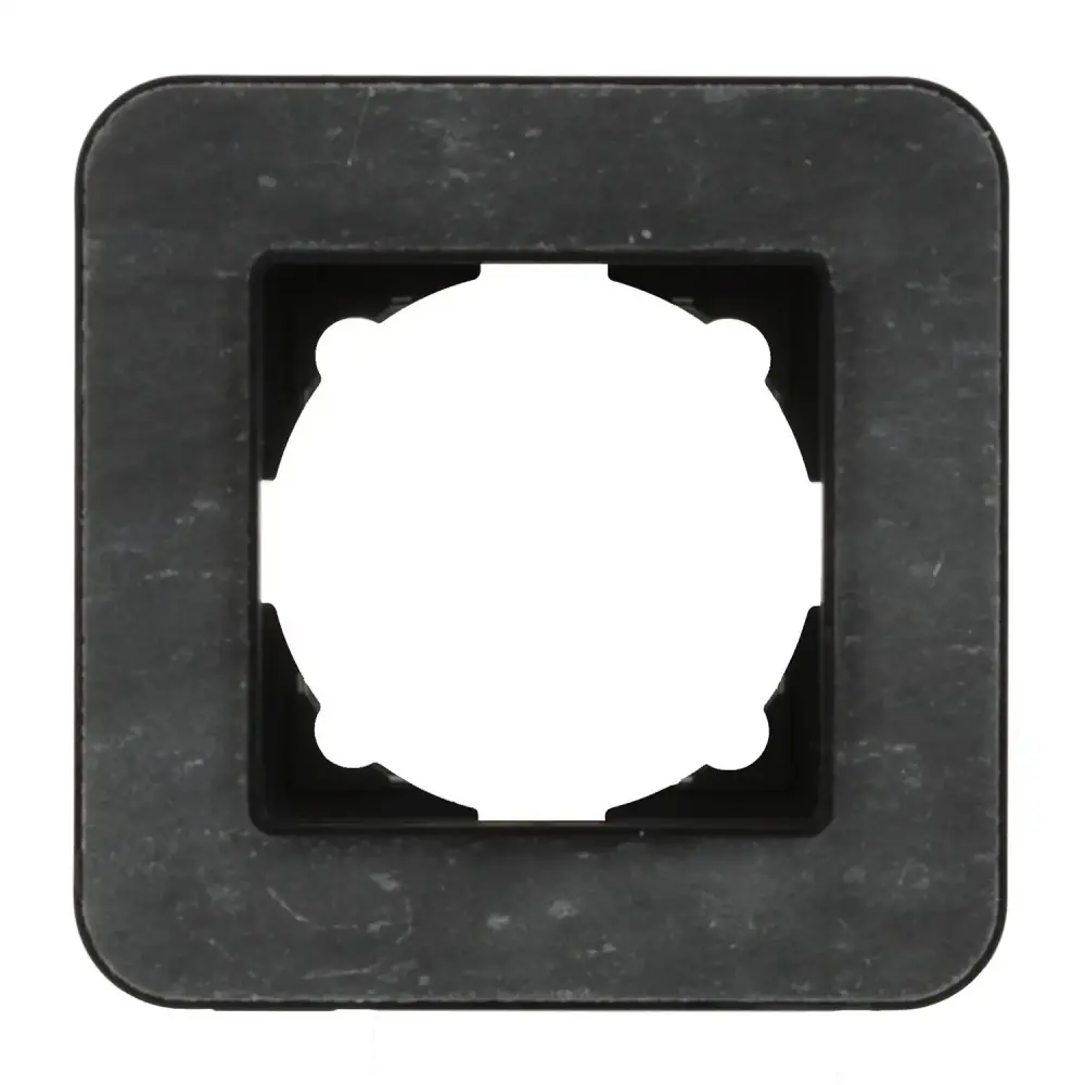 Radius Elements Tekli Çerçeve, Metalik Siyah / Black - Günsan