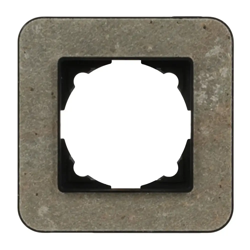 Radius Elements Tekli Çerçeve, Metalik Siyah / Seagreen - Günsan