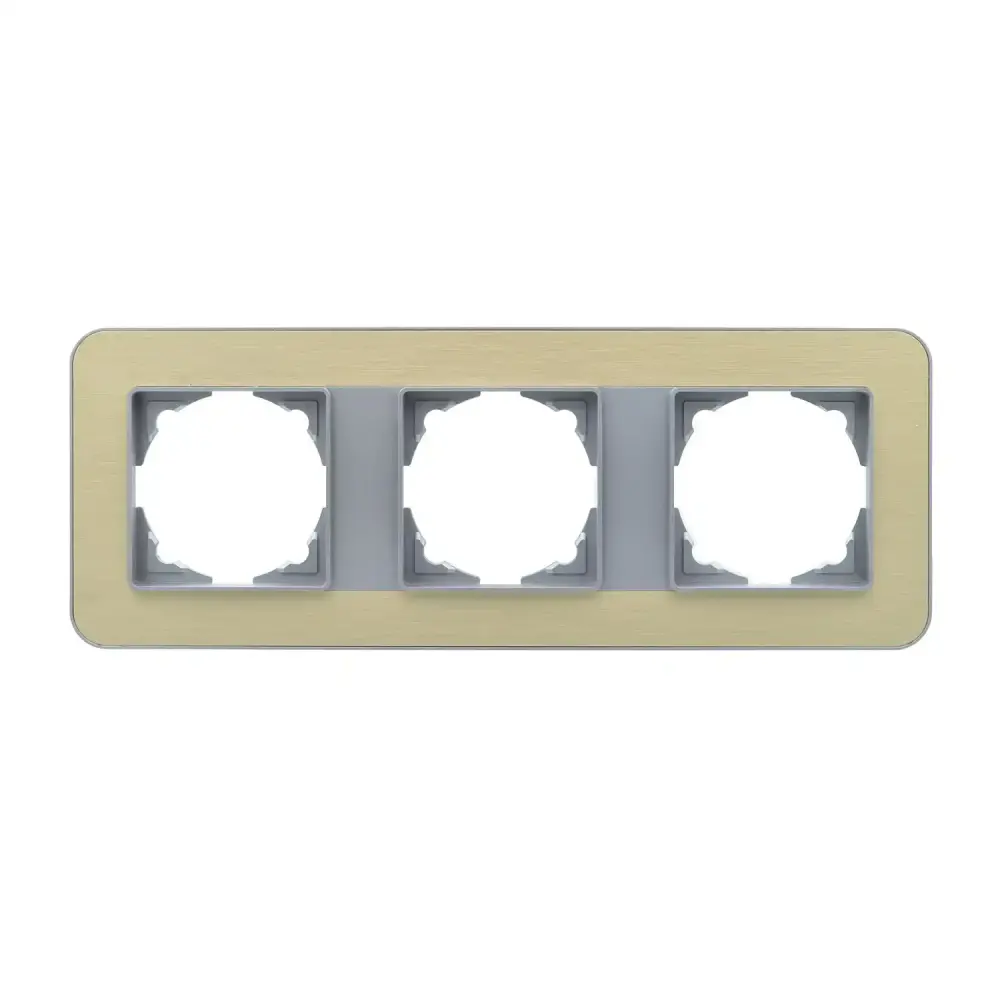 Radius Elements Üçlü Çerçeve, Gümüş / Gold - 1