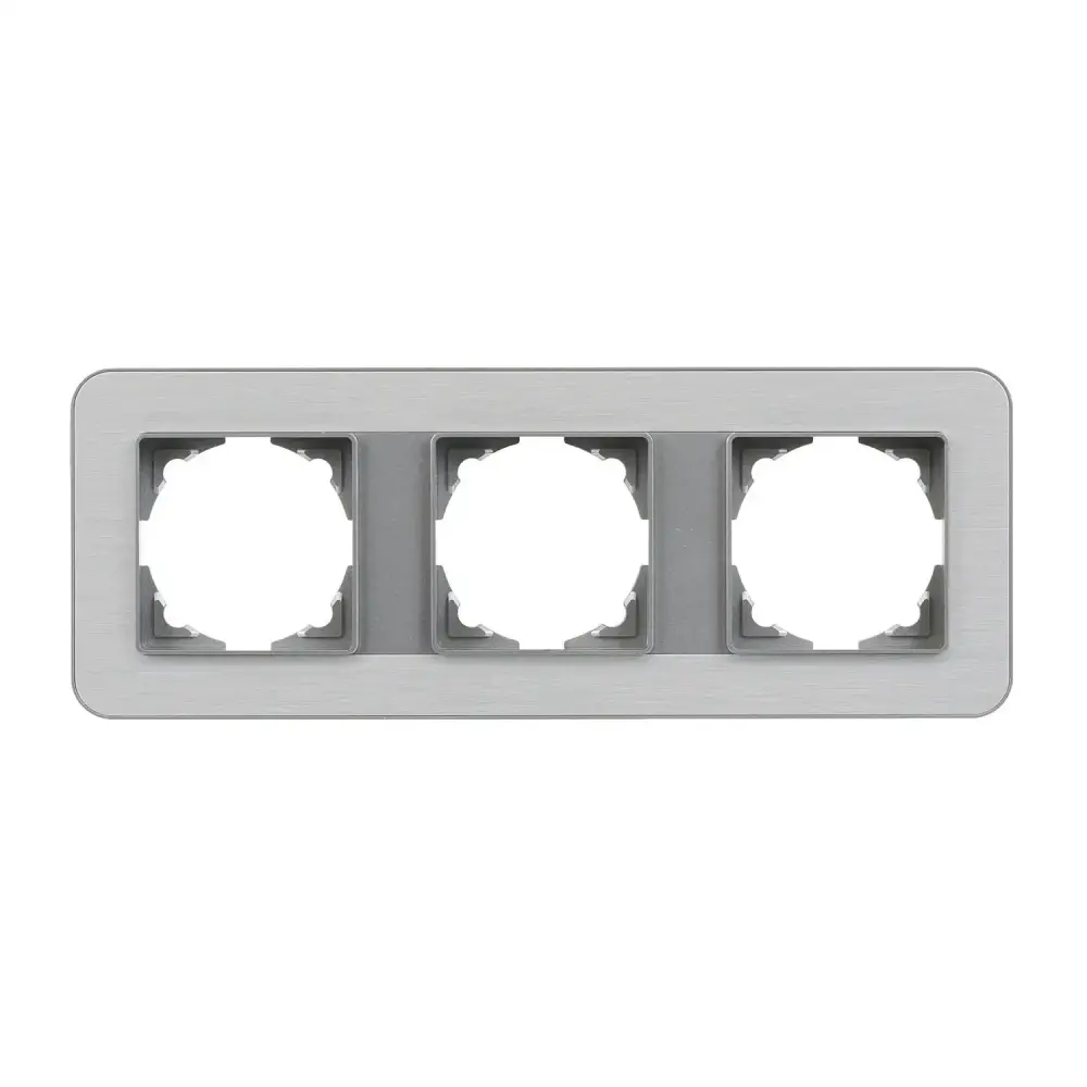 Radius Elements Üçlü Çerçeve, Gümüş / Silver Light - Günsan