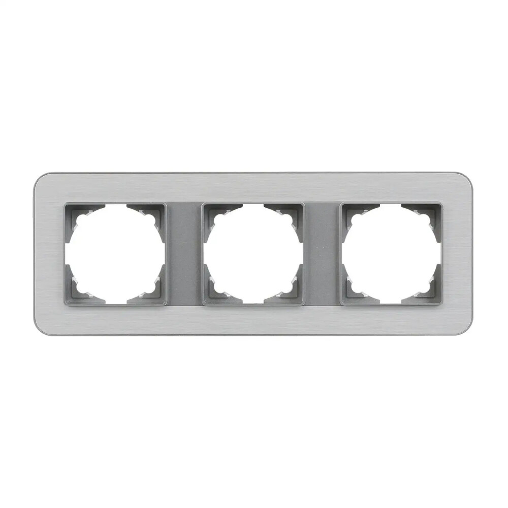 Radius Elements Üçlü Çerçeve, Gümüş / Silver Light - Günsan Elektrik