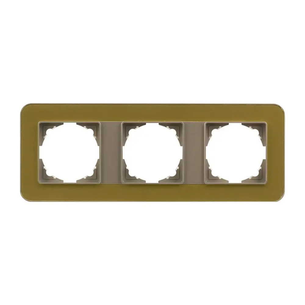 Radius Elements Üçlü Çerçeve, Metalik Bej / Pearl Gold - Günsan