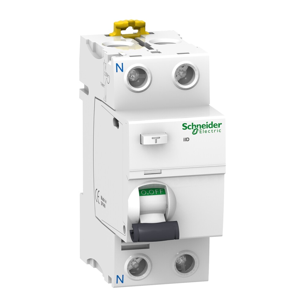 A9R24225 - Residual current circuit breaker (RCCB), Acti9 iID, 2P, 25A, A type, 300mA. - Schneider Electric