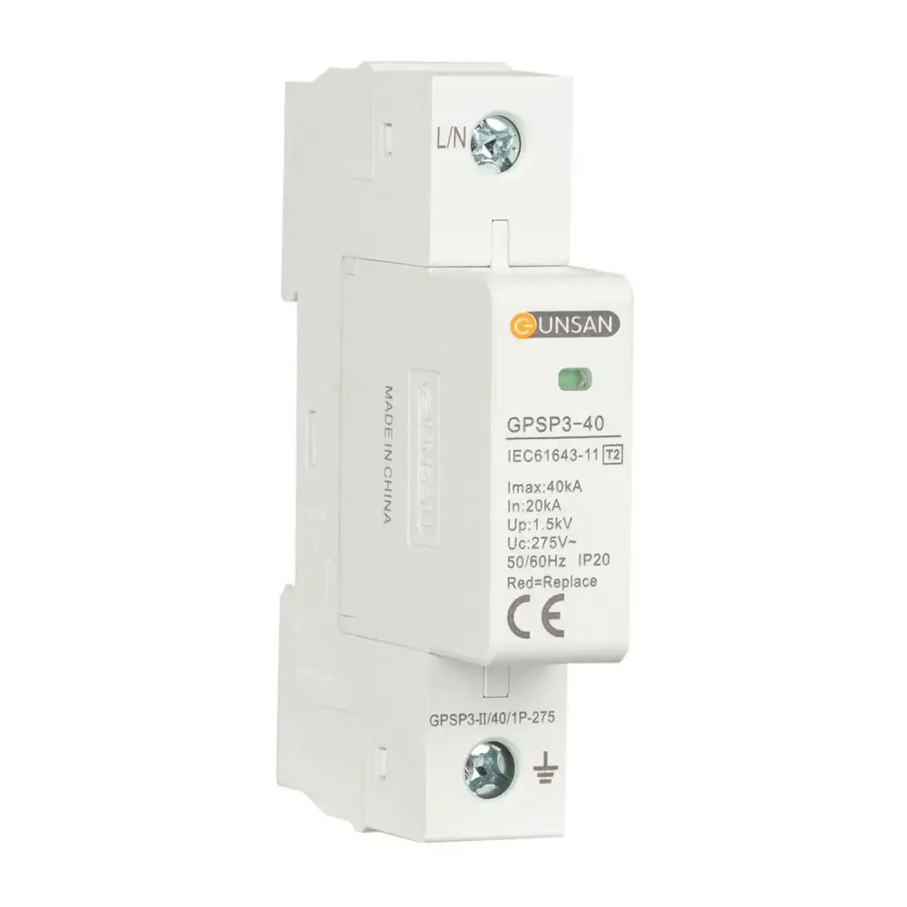 Surge Protection 1P+N 275V 40kA - Günsan