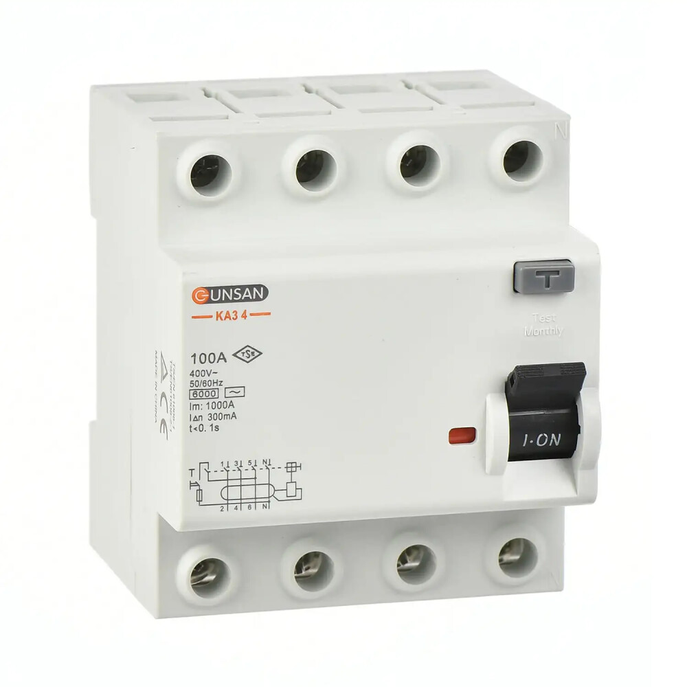 Valta Kaçak Akım 4P 6kA 300mA 25A - Günsan Elektrik