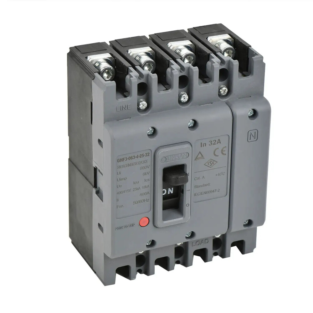 Valta Kompakt Şalt.4P 25kA Sabit 32A - Günsan Elektrik