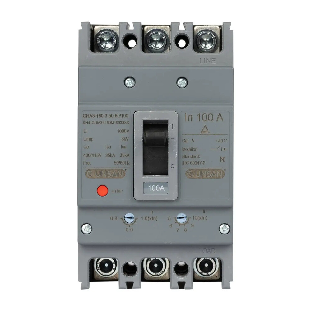 Valta Kompakt Şalter Ayar Sahalı 3P 200A 40℃ - Günsan Elektrik