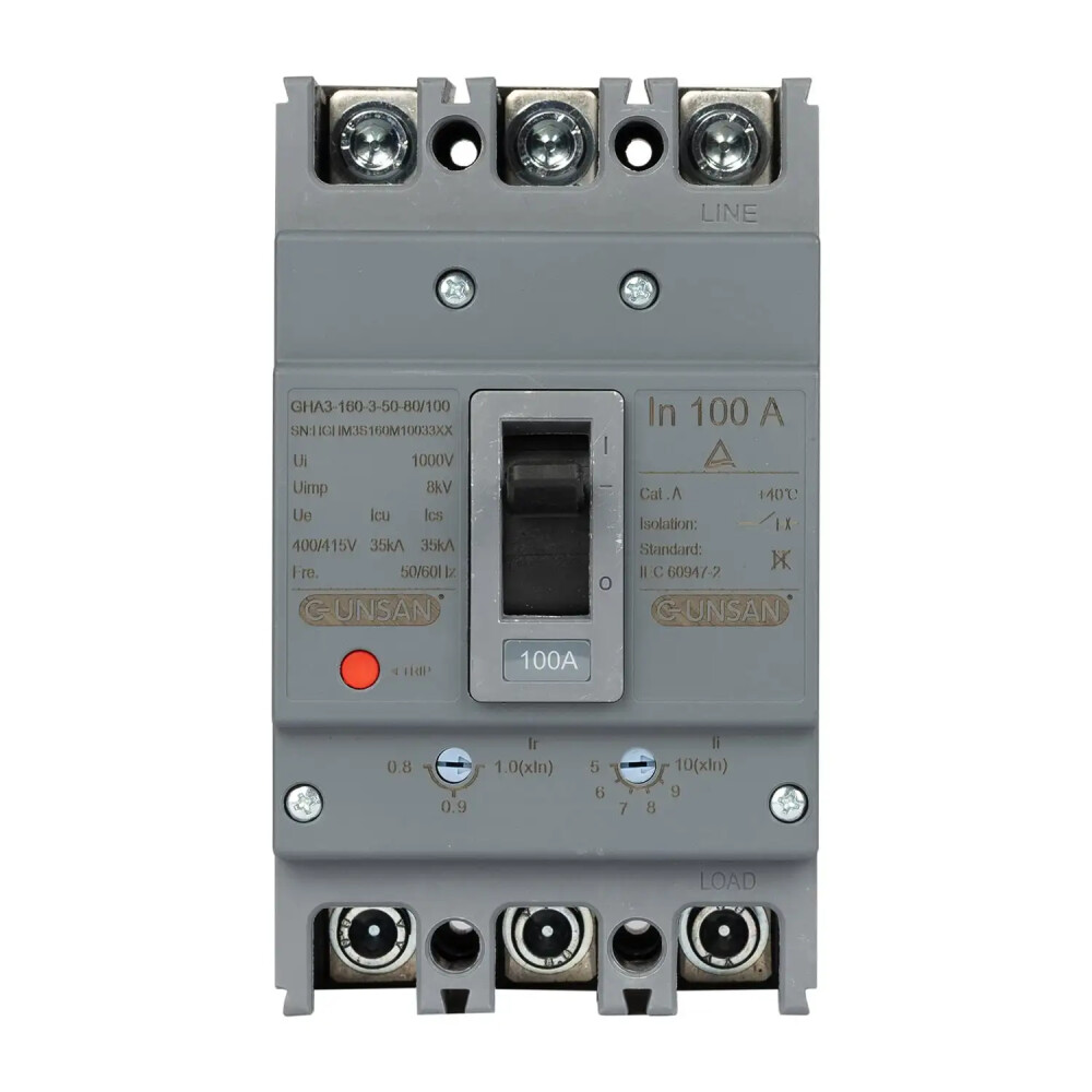 Valta Kompakt Şalter Ayar Sahalı 3P 400A 40℃ - Günsan Elektrik