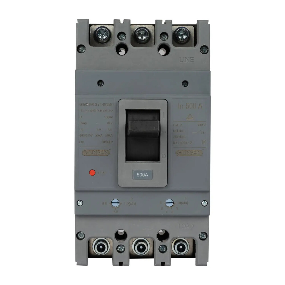 Valta Kompakt Şalter Ayar Sahalı 3P 500A 40℃ - Günsan Elektrik