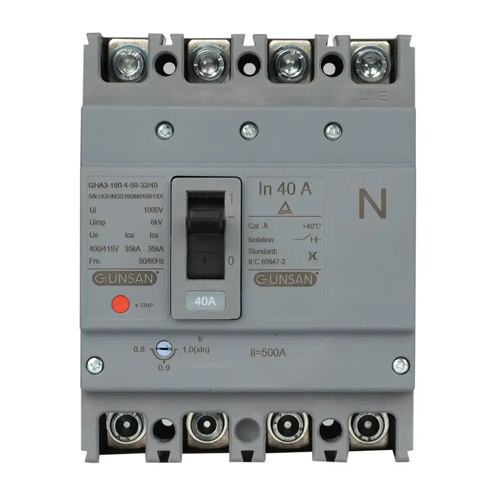 Valta Kompakt Şalter Ayar Sahalı 4P 40A 40℃ - 1