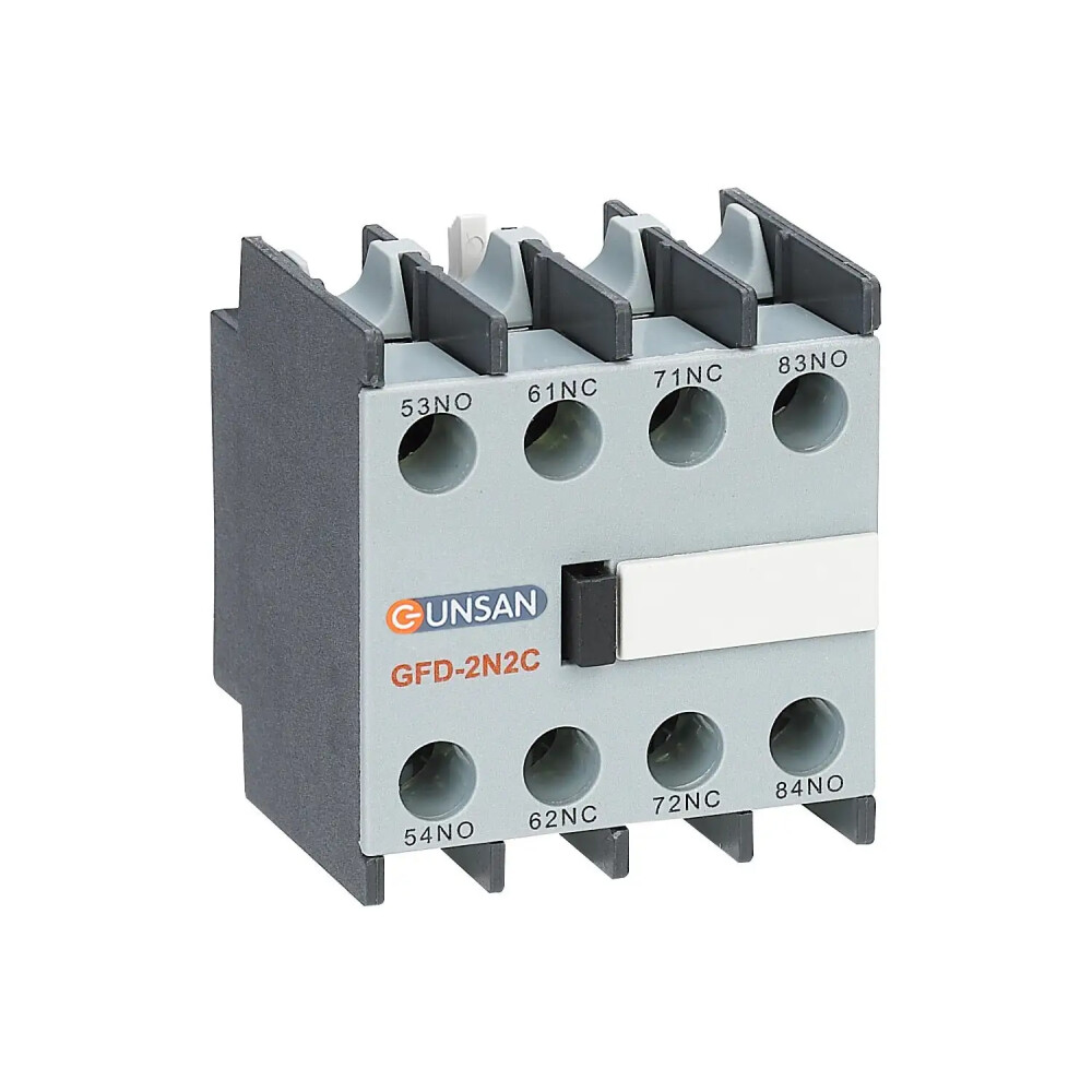 Valta Kontaktör Aksesuar 2NO+2NC (üst) - Günsan Elektrik