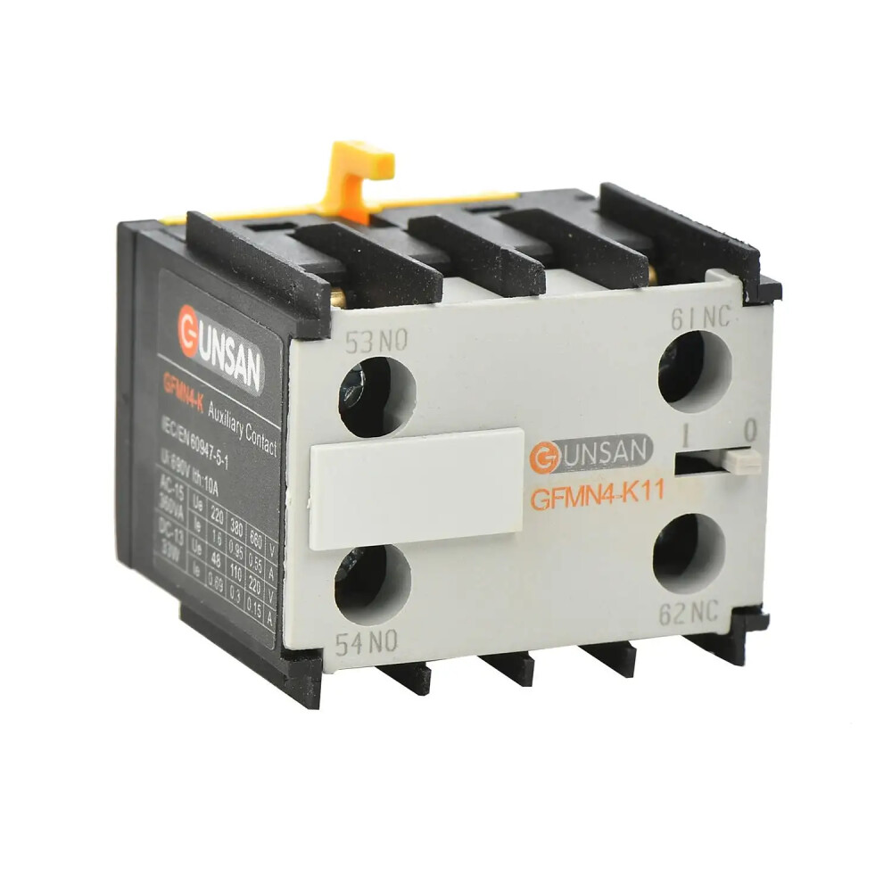 Valta Mini Kontaktör Aksesuar 1NO+1NC - Günsan Elektrik