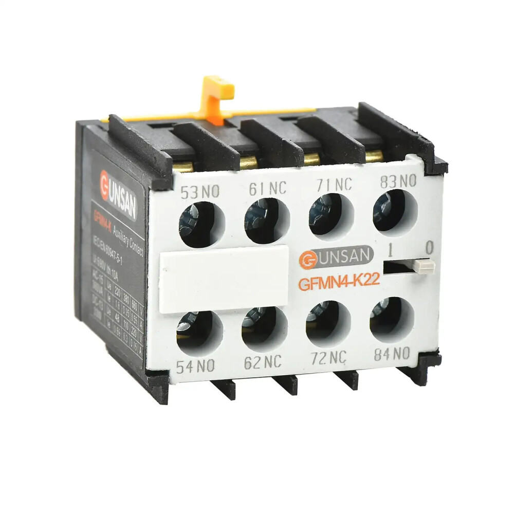 Valta Mini Kontaktör Aksesuar 2NO+2NC - Günsan Elektrik