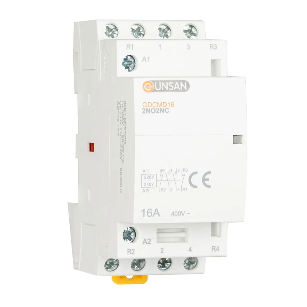 Valta Modüler Kontaktör 16A 4P 2NO+2NC - Günsan Elektrik