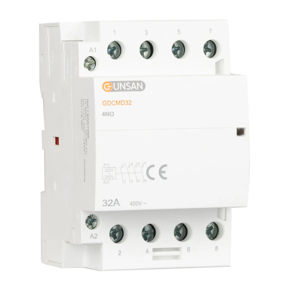 Valta Modüler Kontaktör 32A 4P 4NO - Günsan Elektrik