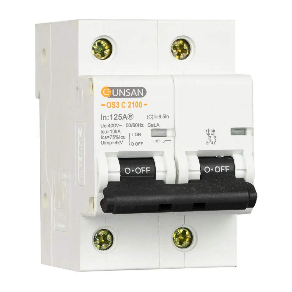 Valta Otomatik Sig. 2P 10kA C Tip 125A - Günsan Elektrik