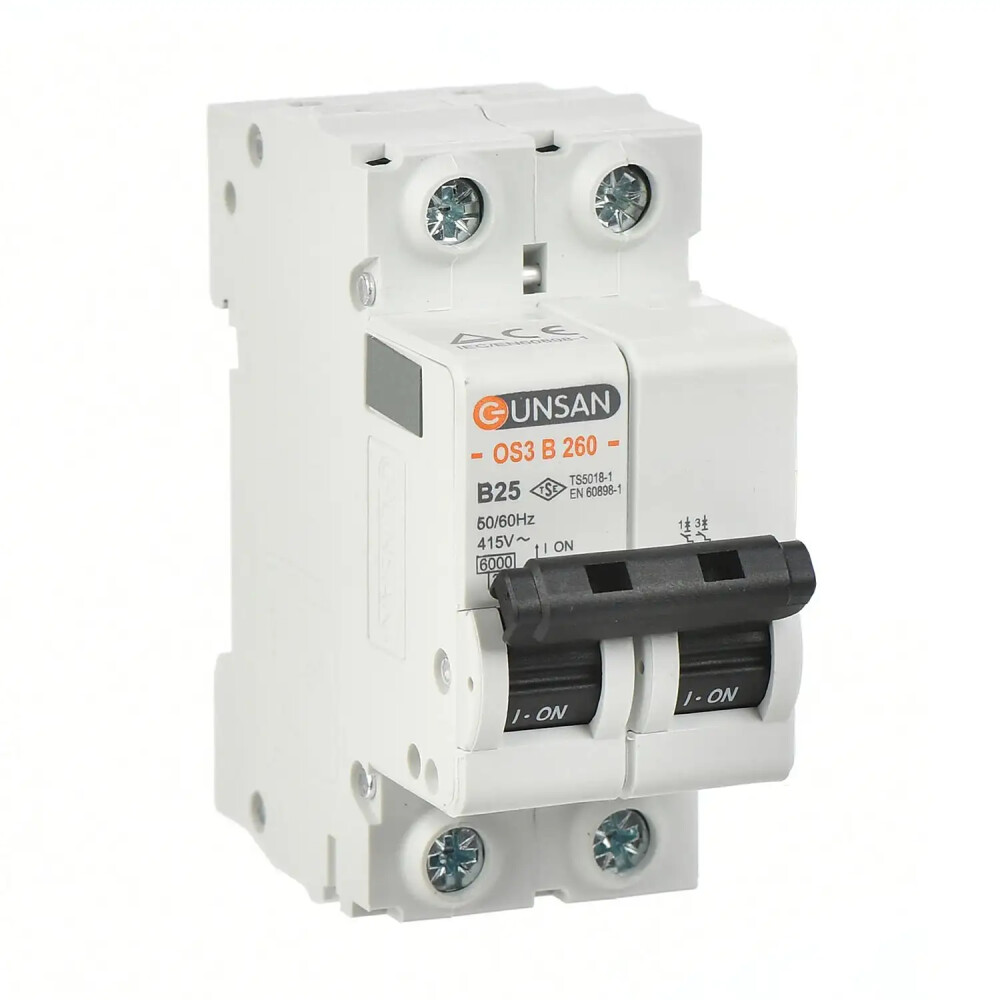 Valta Otomatik Sig. 2P 6kA B Tip 63A - Günsan Elektrik