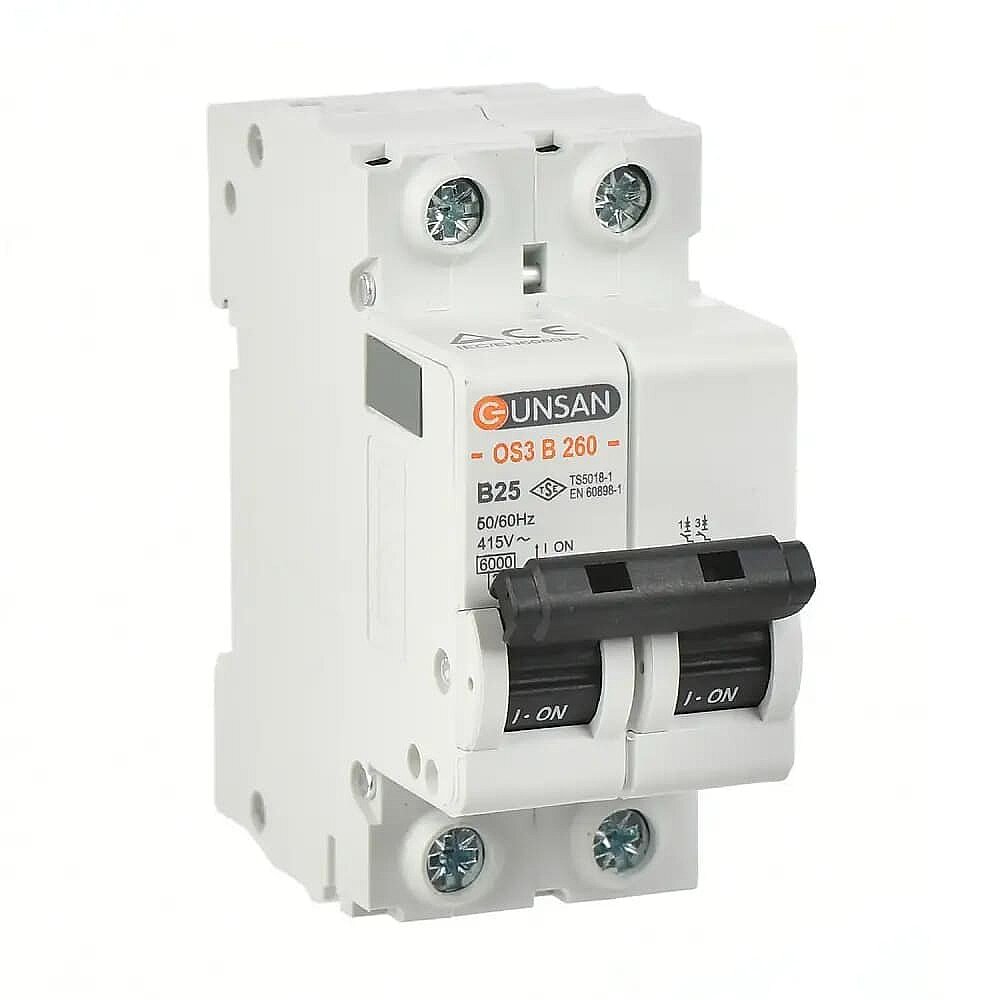 Valta Otomatik Sig. 2P 6kA B Tip 6A - Günsan