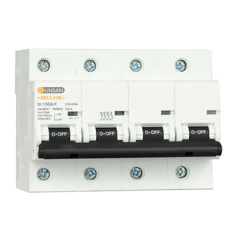 Valta Otomatik Sig. 4P 10kA C Tip 100A - 1
