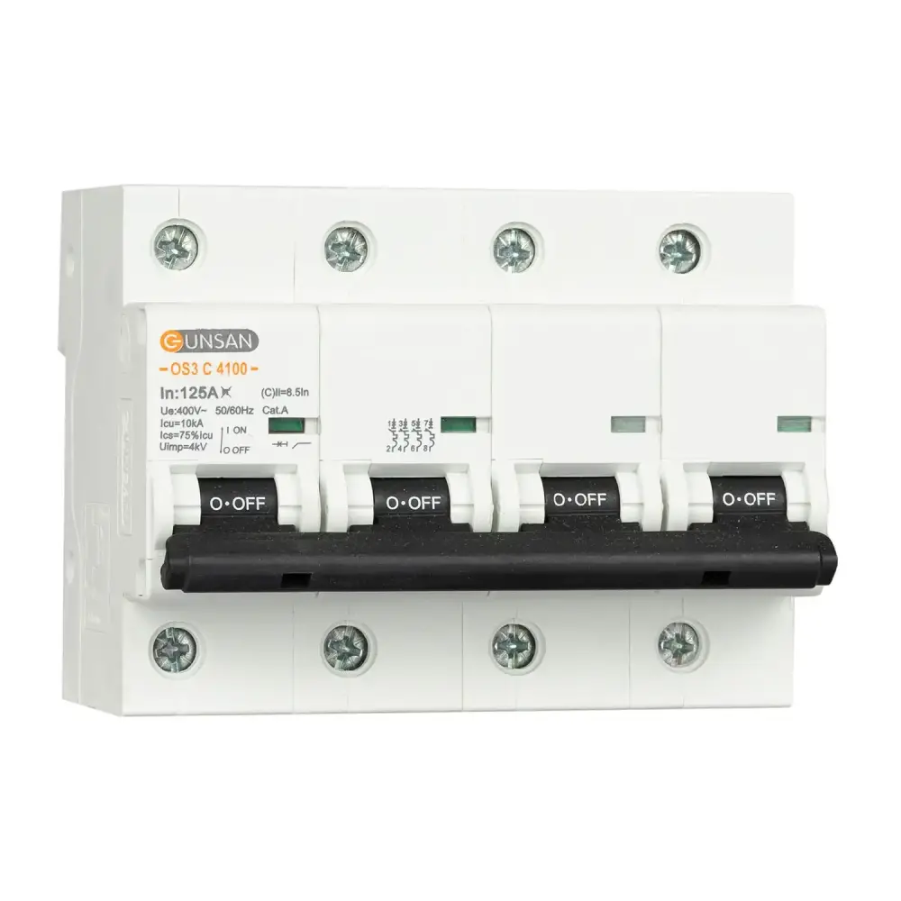 Valta Otomatik Sig. 4P 10kA C Tip 125A - 1
